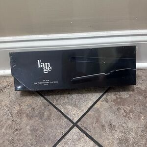 Lange Black Ceramic Hair Straightener